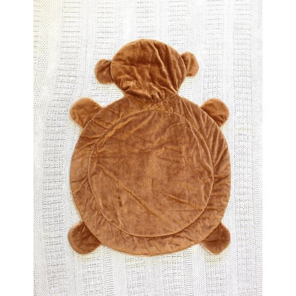 Baby Monkey Blanket Infant Cuddle Plush 36.5" X 26" - Picture 2 of 7